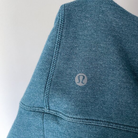 Lululemon Pave Pullover Hoodie Men's Size *XXL? Alberta Lake Teal Black/Gray - Picture 9 of 13